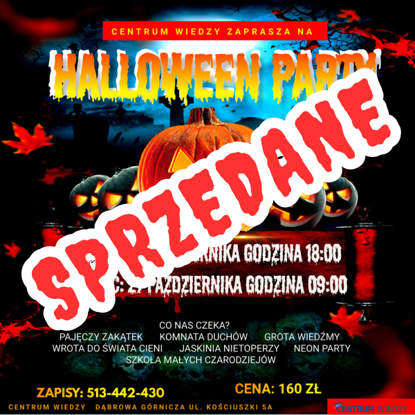 HALLOWEEN-SPRZEDANE